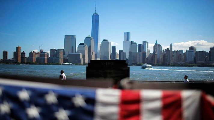 Telediario 1 - Preparativos para el aniversario del 11-S