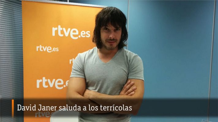 Aquí la Tierra - David Janer de "Águila Roja" saluda los "terrícolas"