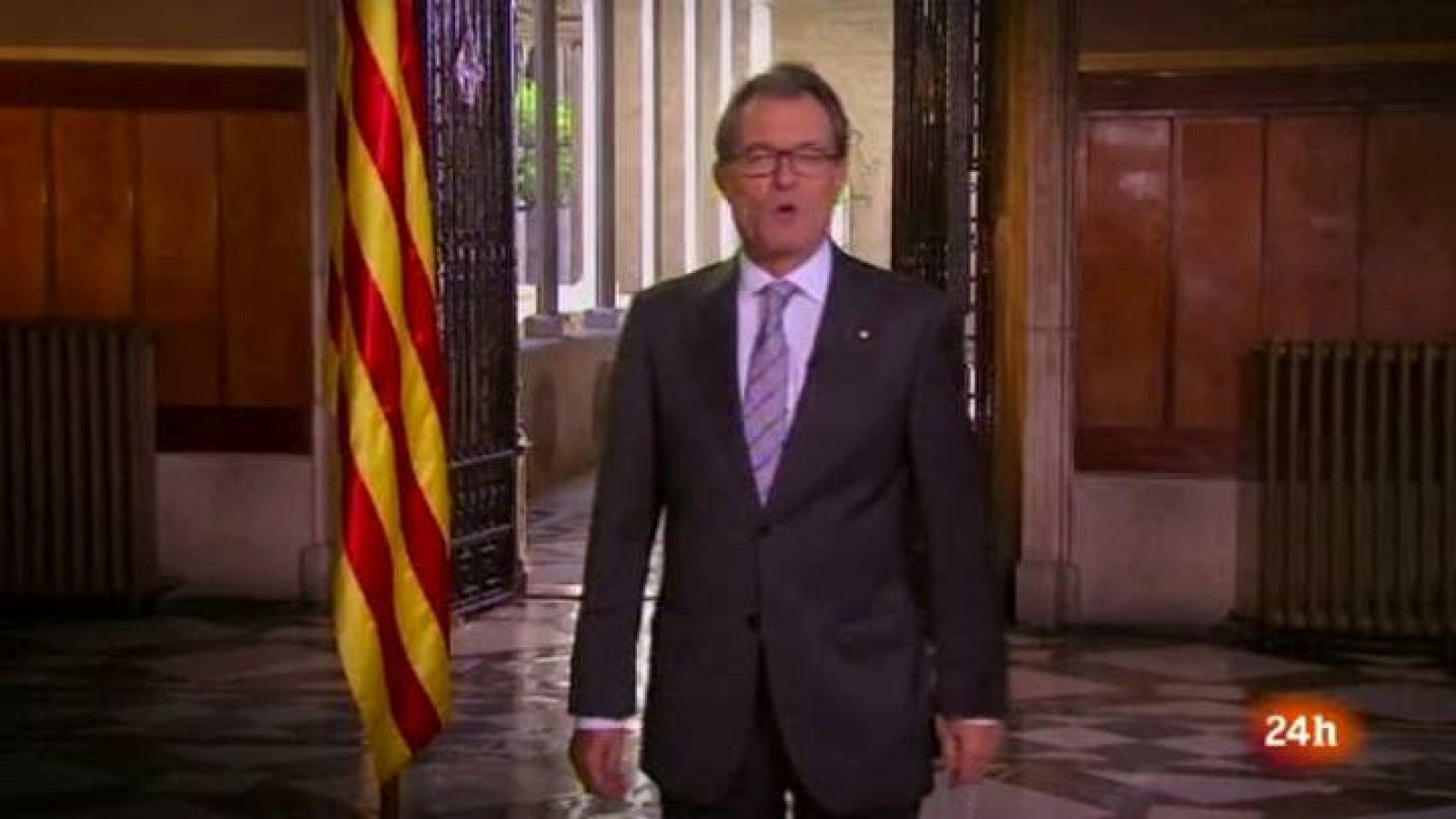 Discurs institucional d'Artur Mas