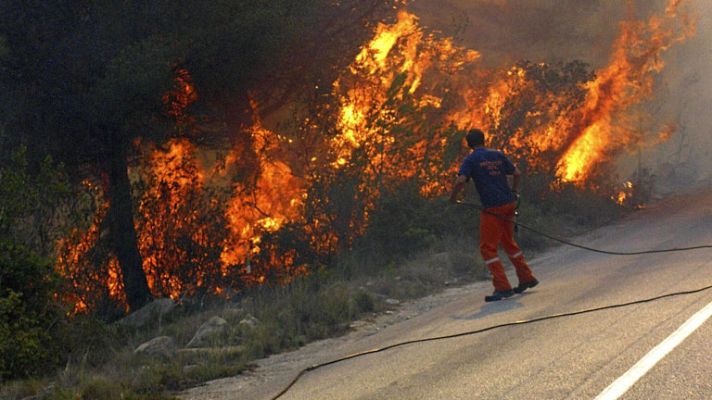 La mañana - Incendio en Jávea