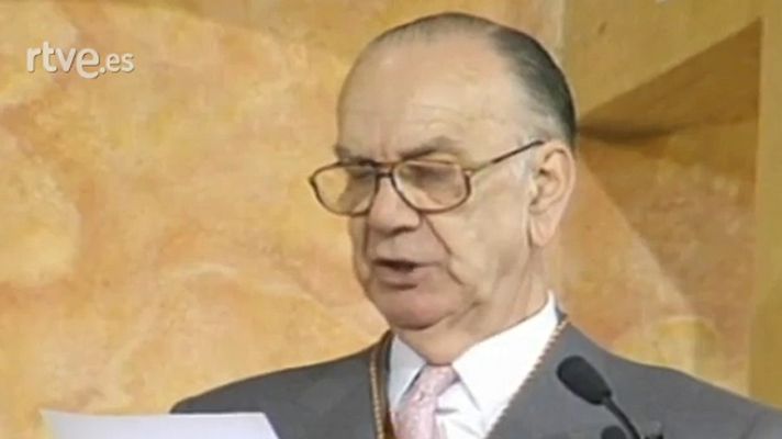 Premios Cervantes en el Archivo de RTVE - Discurso Camilo José Cela, Premio Cervantes 1995