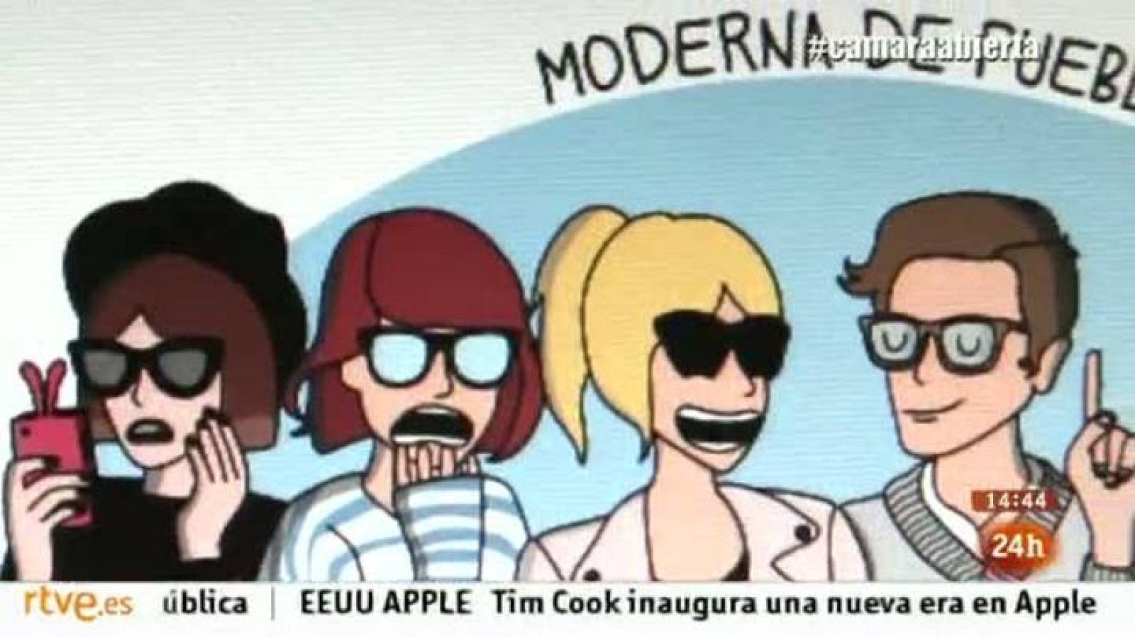 Cámara abierta 2.0 - Moderna de pueblo y El Cooltureta, Hyperlapse, En Proceso nueva sección, Animalclan.com y Fran Perea en 1minutoCOM - ver ahora