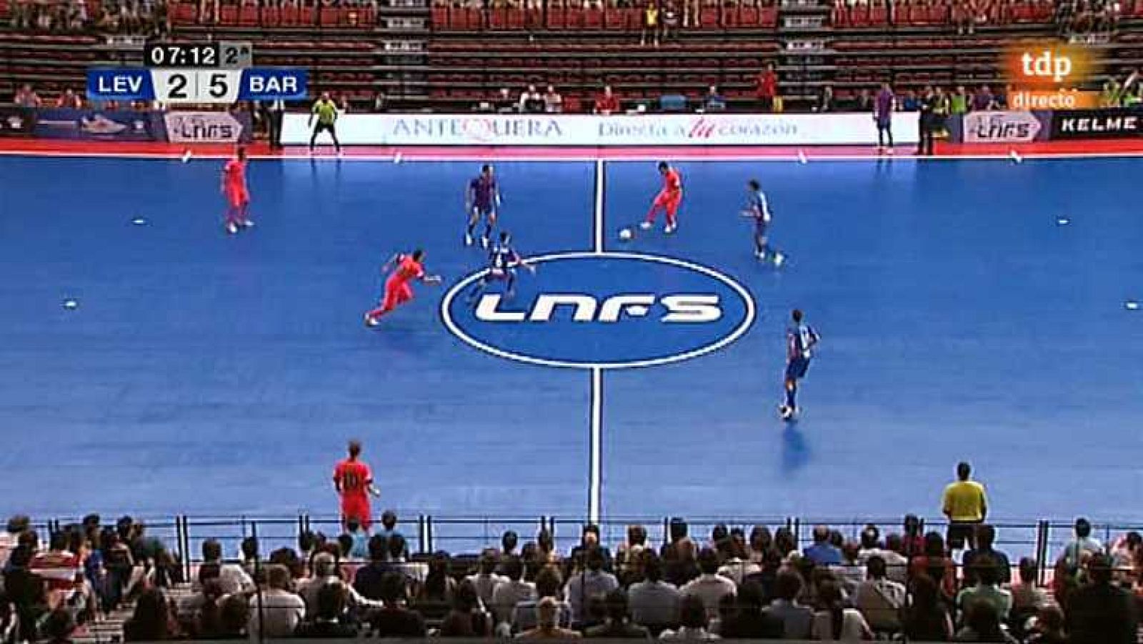 Fútbol sala - Liga nacional. 1ª jornada Levante - FC Barcelona. Desde Valencia - ver ahora