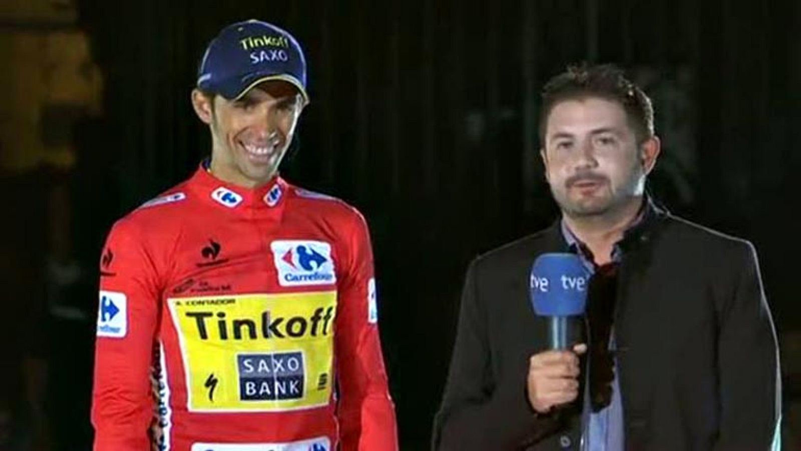 Alberto Contador se mostró "contentísimo" tras ganar su tercera Vuelta a España, algo que nunca se esperó el ciclista madrileño. "Estoy contentísimo con esta victoria. Para mí es un sueño conseguir tres Vueltas a España. Es algo que no me esperaba",