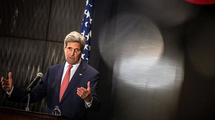 Telediario 1 - Conferencia sobre Irak en París