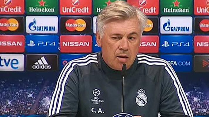 Champions League - Ancelotti: "No voy a hablar de los porteros"