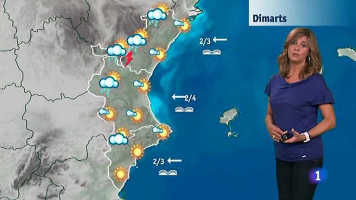 L'informatiu - Comunitat Valenciana - El tiempo en la Comunidad Valenciana - 15/09/14