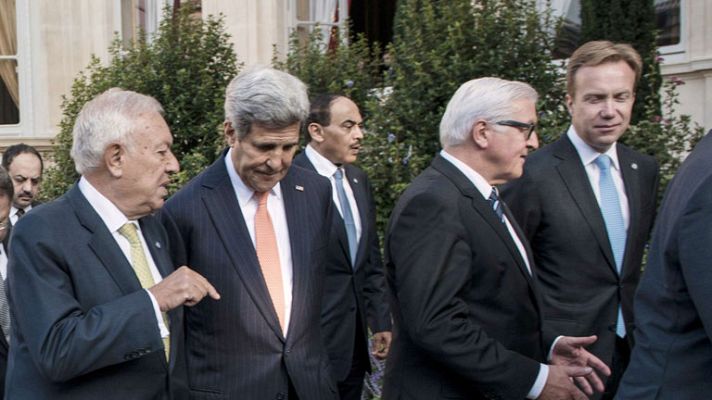 Telediario 1 - La lucha contra el yihadismo centra la Conferencia de París