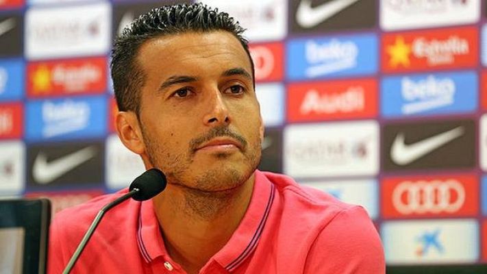 Telediario 1 - Pedro resalta el "carácter" de Luis Enrique