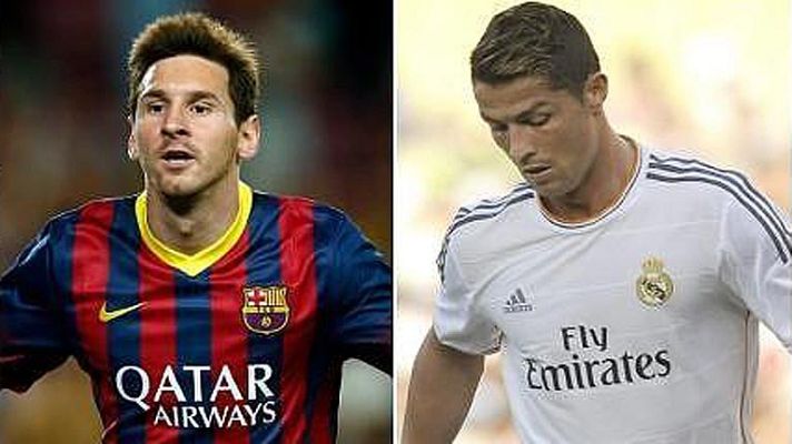 Telediario 1 - Cristiano y Messi, a destronar a Raúl