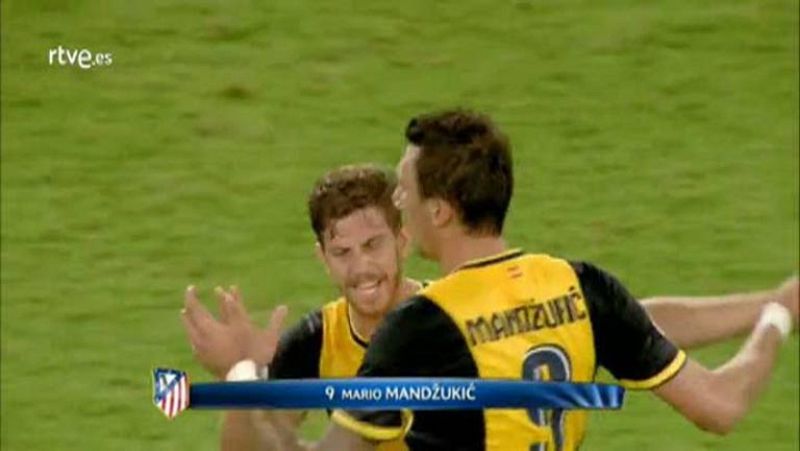 Mandzukic vuelve a meter al Atlético en el partido (2-1)