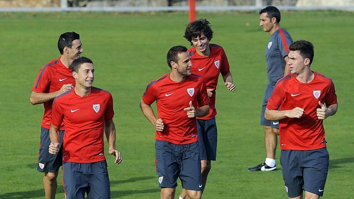 Telediario 1 - El Athletic quiere reaparecer en Champions con una victoria
