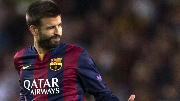 Champions League - Piqué rompe la muralla del Apoel con la cabeza (1-0)