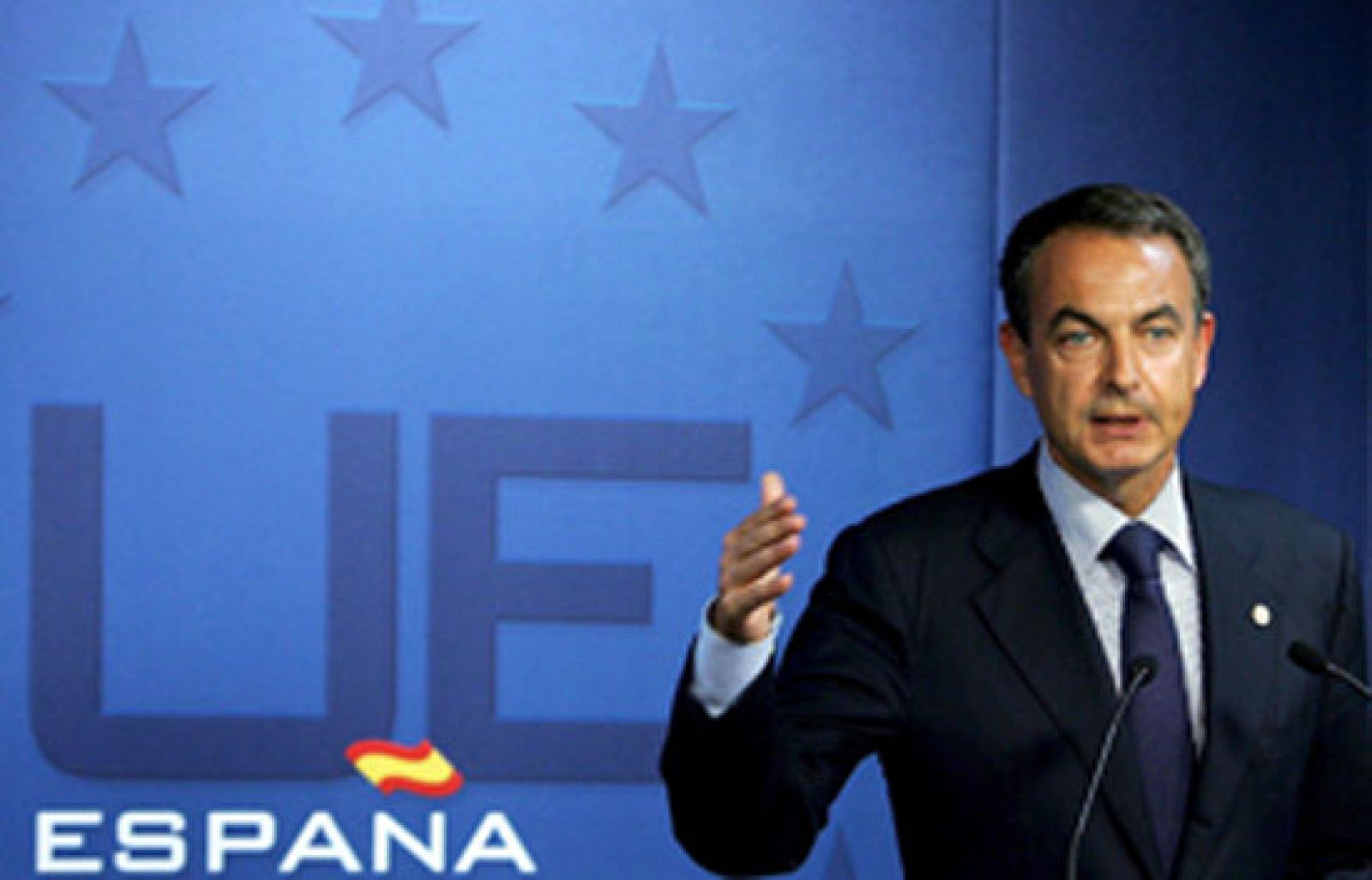 Zapatero en el Consejo Europeo Extraordinario para analizar la situación en Georgia | Ver