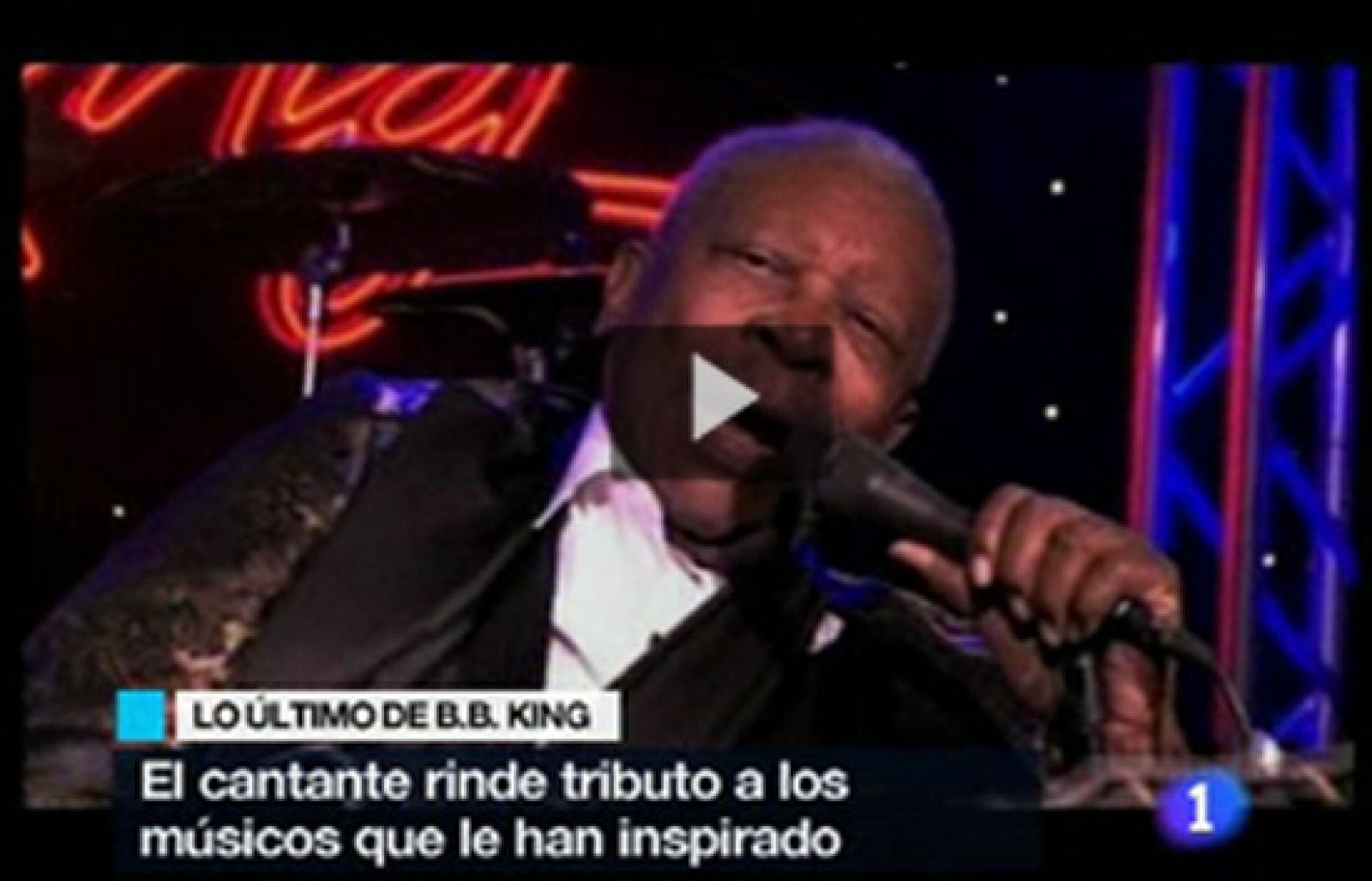 B.B. King presenta disco nuevo