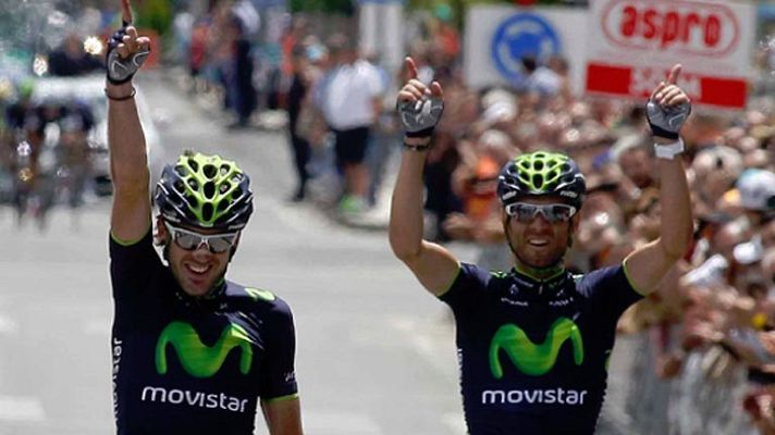 Telediario 1 - Las pruebas de contrarreloj por equipos abren los Mundiales de ciclismo