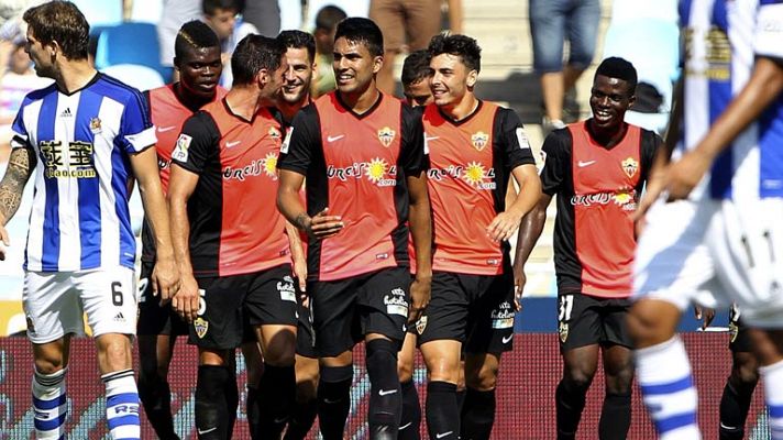 Fútbol - Real Sociedad 1 - Almería 2