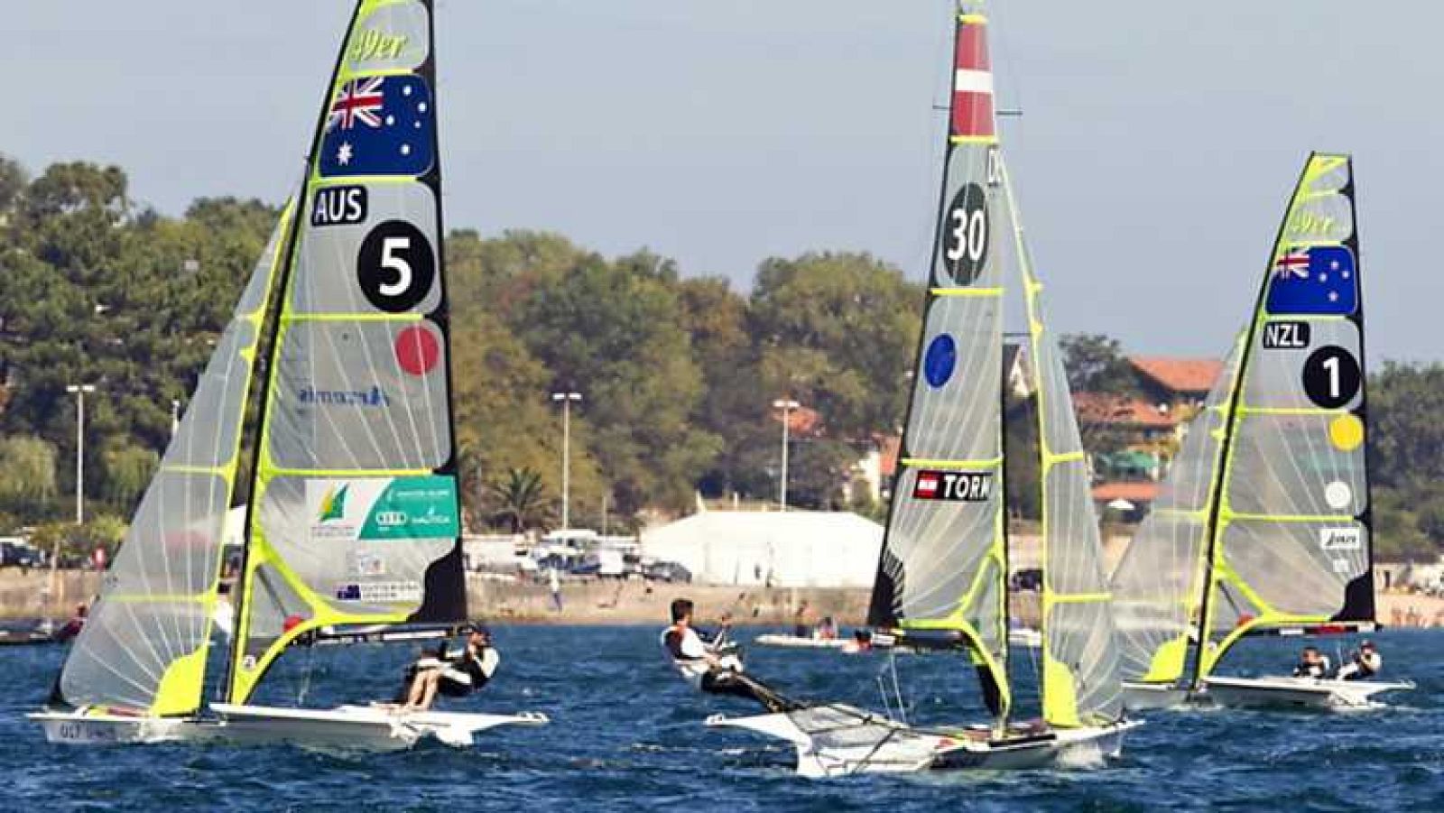 Vela - Campeonato de Mundo Medal Race 49er FX masculino - Ver ahora