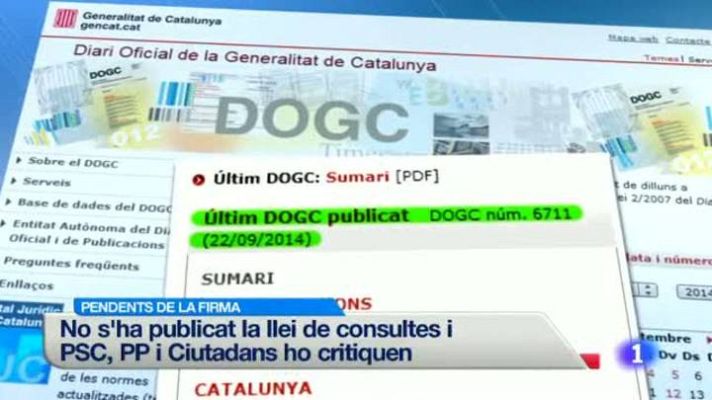 L'Informatiu - L'informatiu 2 - 22/09/2014