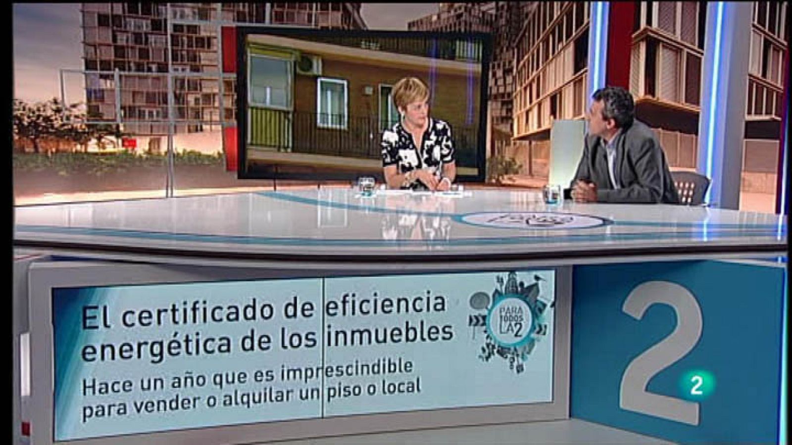 Para Todos La 2 - Entrevista - Francisco Javier Méndez, certificado de eficiencia energética