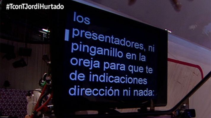 T con T - Jordi Hurtado se enfrenta al pinganillo de 'T con T'
