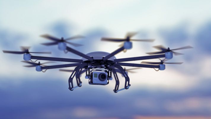 Telediario 1 - Cursos para pilotar drones