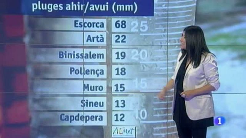 El temps a les Illes Balears - 24/09/14 | Ver