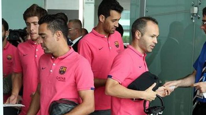 Telediario 1 - El Barcelona, a consolidar el liderato en Málaga