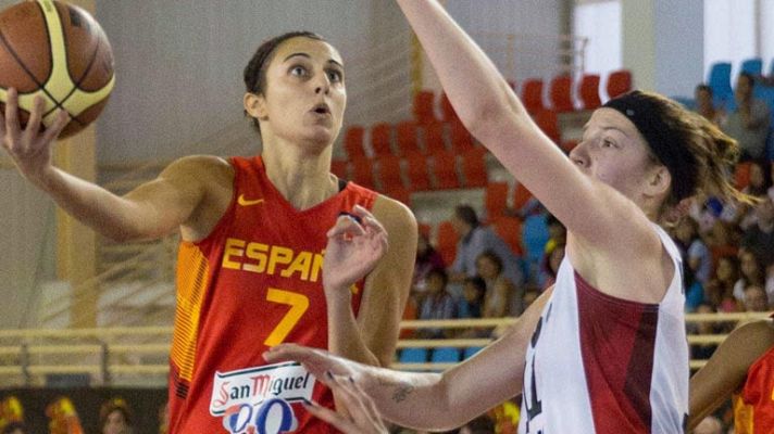 Telediario 1 - Llega el gran momento de la selección femenina de baloncesto