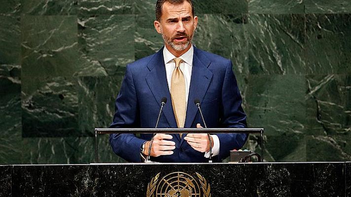 Informativo 24h - El rey pide el voto para que España entre en el Consejo de Seguridad de la ONU