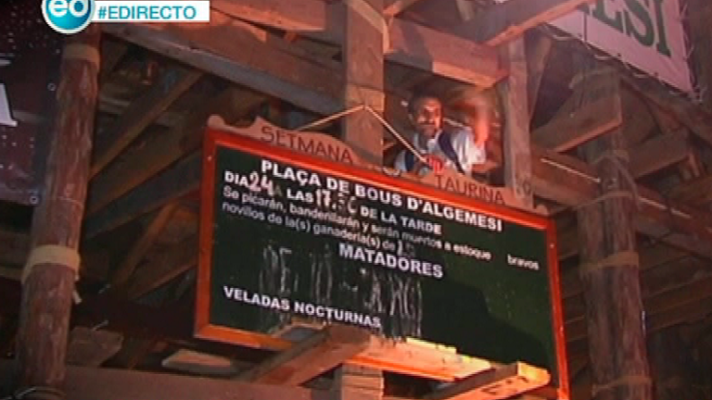 España Directo - A puñetezo limpio en Algemesí por una becerrada