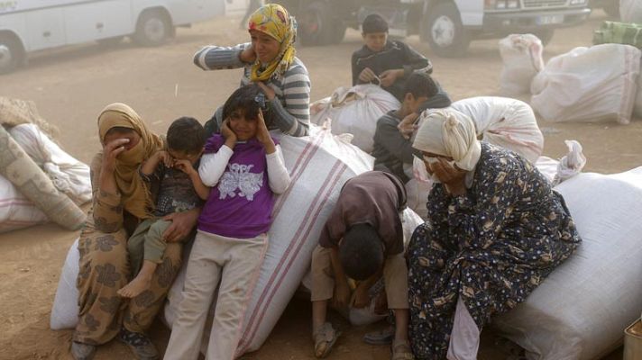 Telediario 1 - Turquía, dispuesta a unirse contra el Estado Islámico