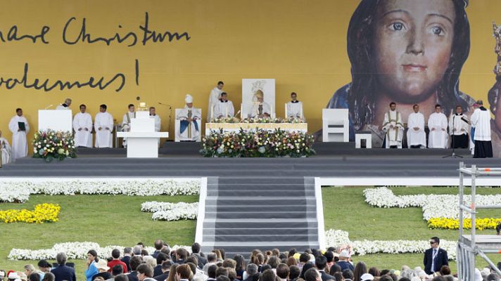 Telediario 1 - Beatificación de Álvaro Portillo