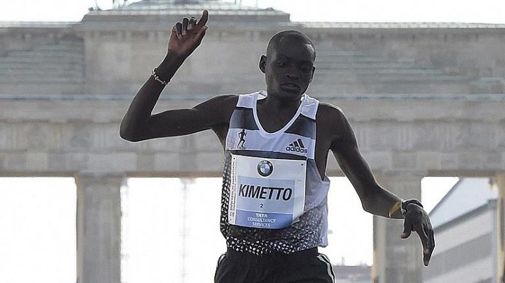 Telediario 1 - Kimetto, récord mundial de maratón