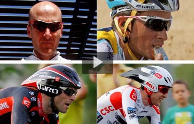 Vuelta ciclista a España - Llegada de los favoritos