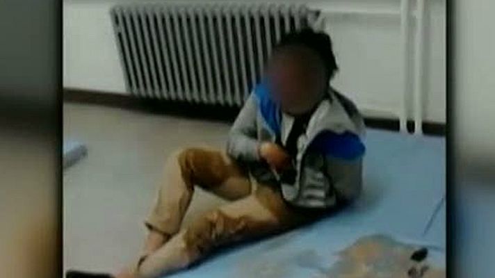 Telediario 1 - Alemania investiga presuntos malos tratos de guardas privados a asilados en Renania