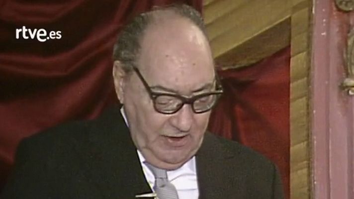 Premios Cervantes en el Archivo de RTVE - Discurso Juan Carlos Onetti, Premio Cervantes 1980
