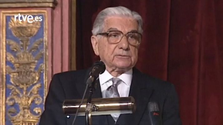 Premios Cervantes en el Archivo de RTVE - Discurso Augusto Roa Bastos, Premio Cervantes 1989