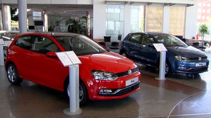 Telediario 1 - Las matriculaciones de coches crecieron en septiembre