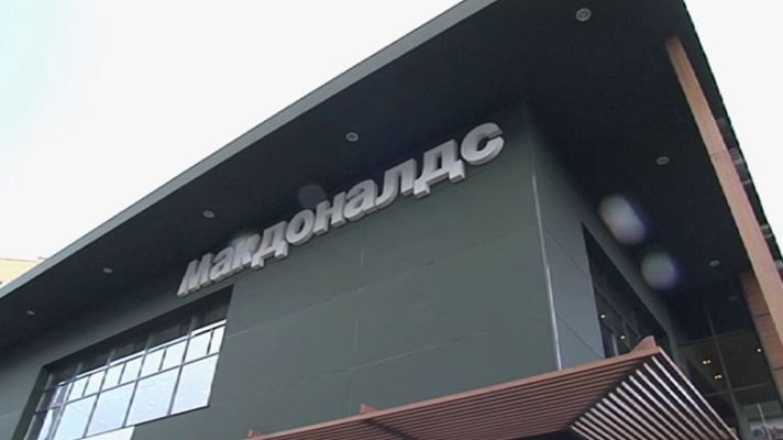 Telediario 1 - Rusia clausura 20 locales de McDonald's