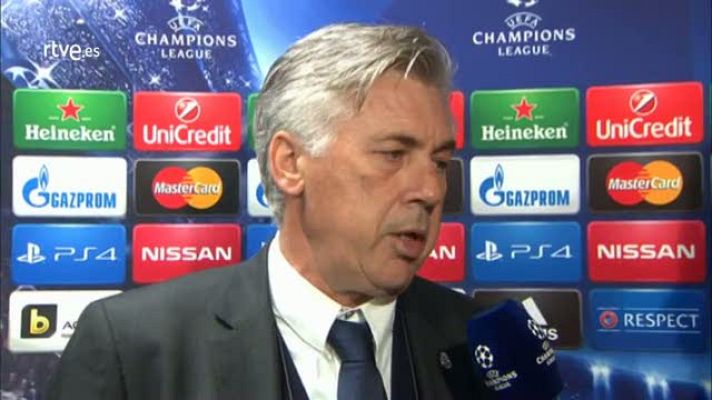 Champions League - Ancelotti: "Hemos sufrido lo normal"
