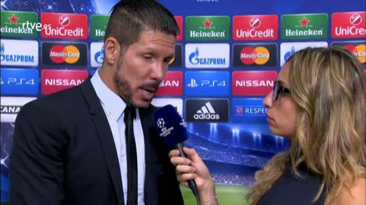 Champions League - Simeone: "Estamos recobrando la regularidad"