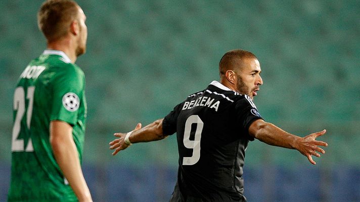 Telediario 1 - El Madrid sufre para ganar al Ludogorets