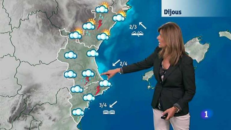 El tiempo en la Comunidad Valenciana - 02/10/14 - Ver ahora