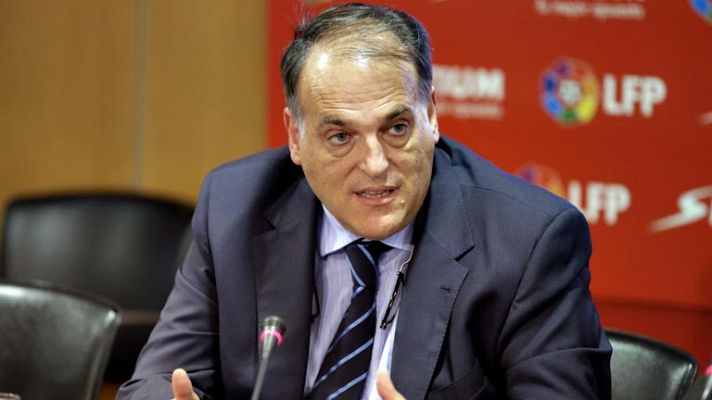 Telediario 1 - Tebas anuncia que la LFP se personará como acusación particular