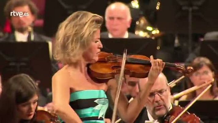 Atención obras - Anne-Sophie Mutter en el Palau