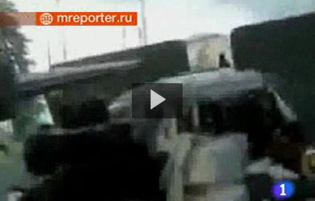  - Ejército ruso entrando en Georgia