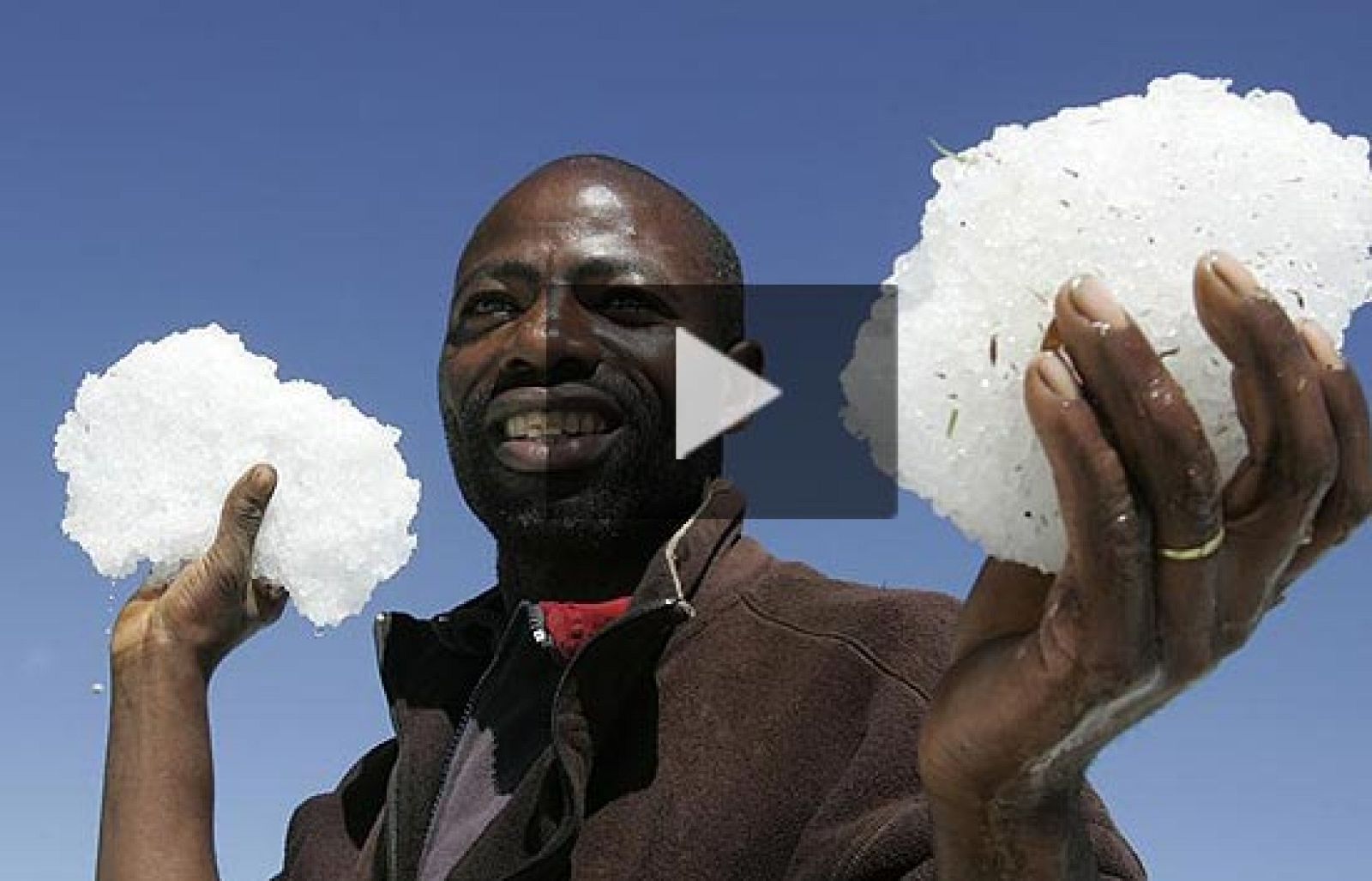 El día que nevó en Kenia