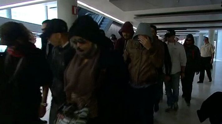 Telediario 1 - El Fiscal pide penas de cárcel en el 'caso Raval'