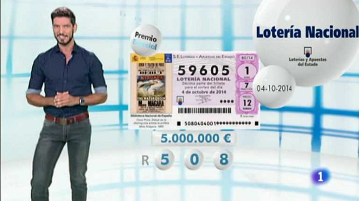 Loterías - Lotería Nacional - 04/10/14